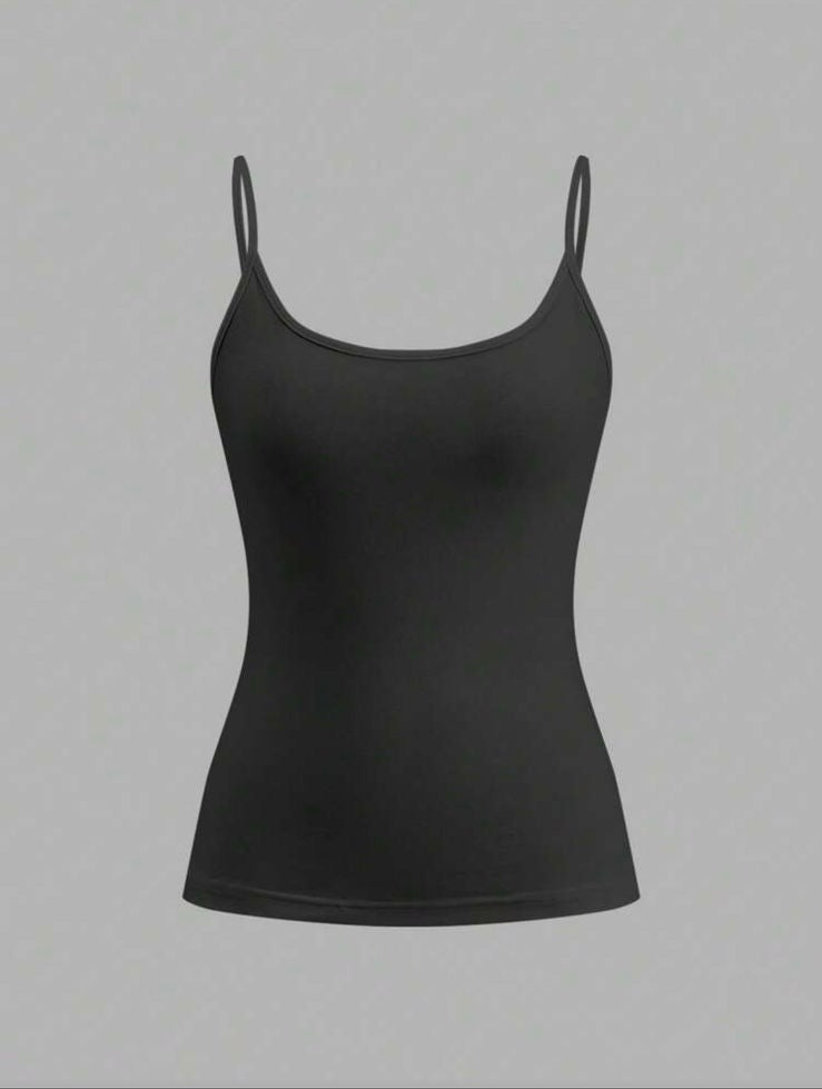 Sleeveless basic top