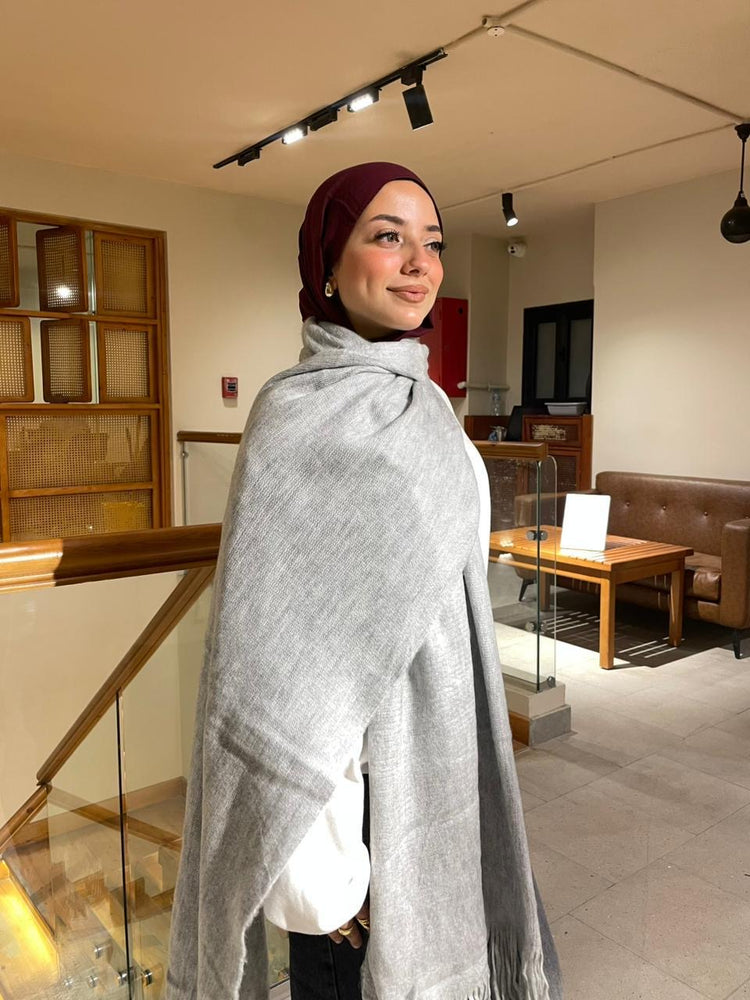Gray shawl