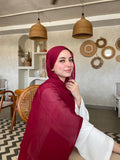 Raspberry linen