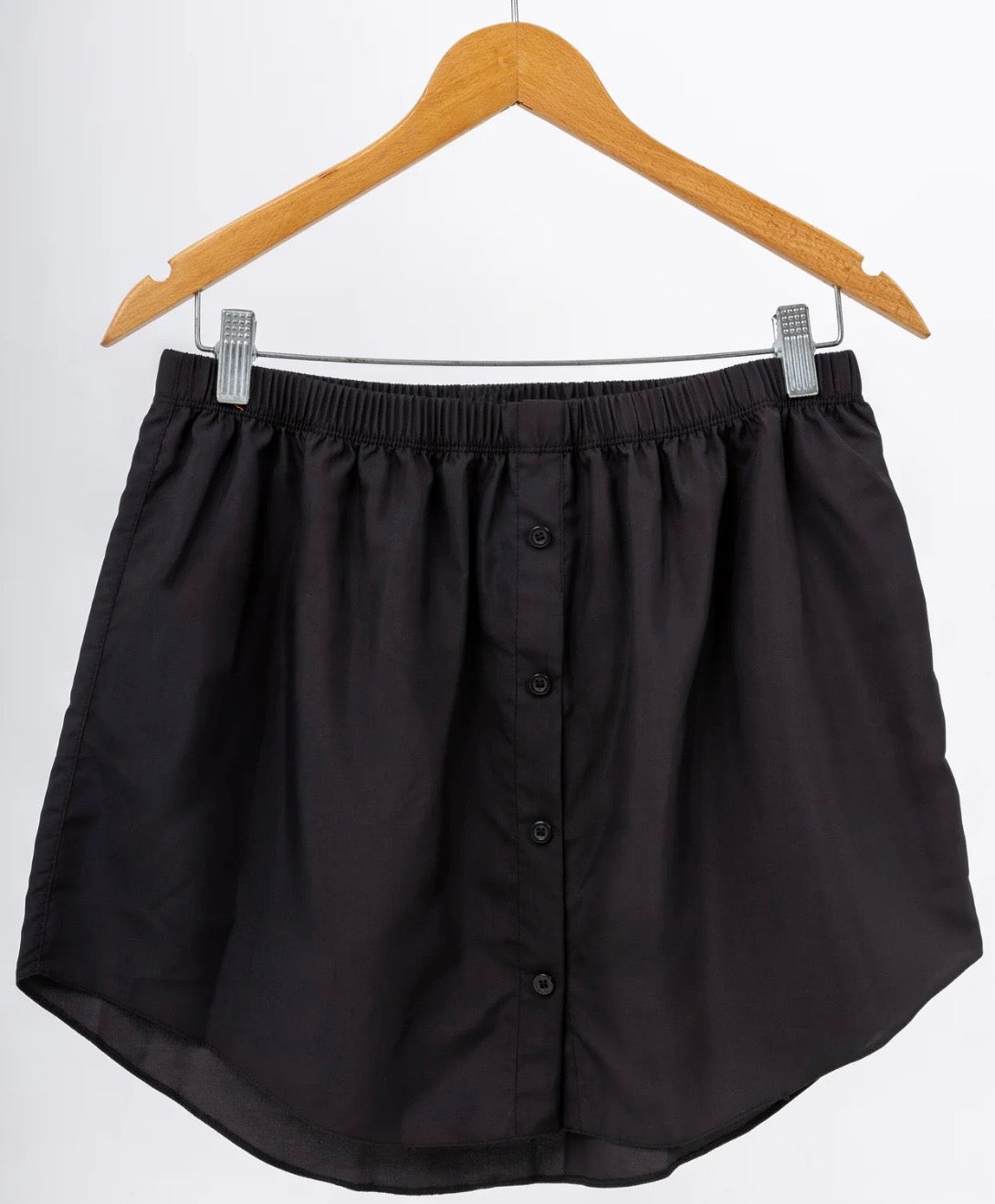 BUTTONED CHEMISE SKIRT