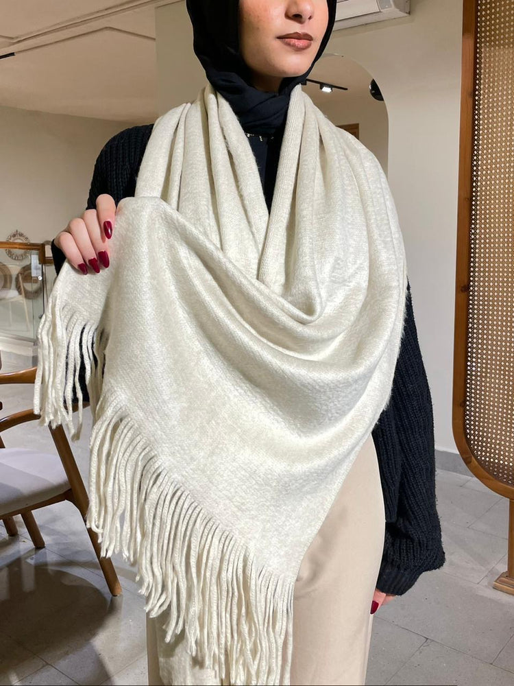 Beige shawl