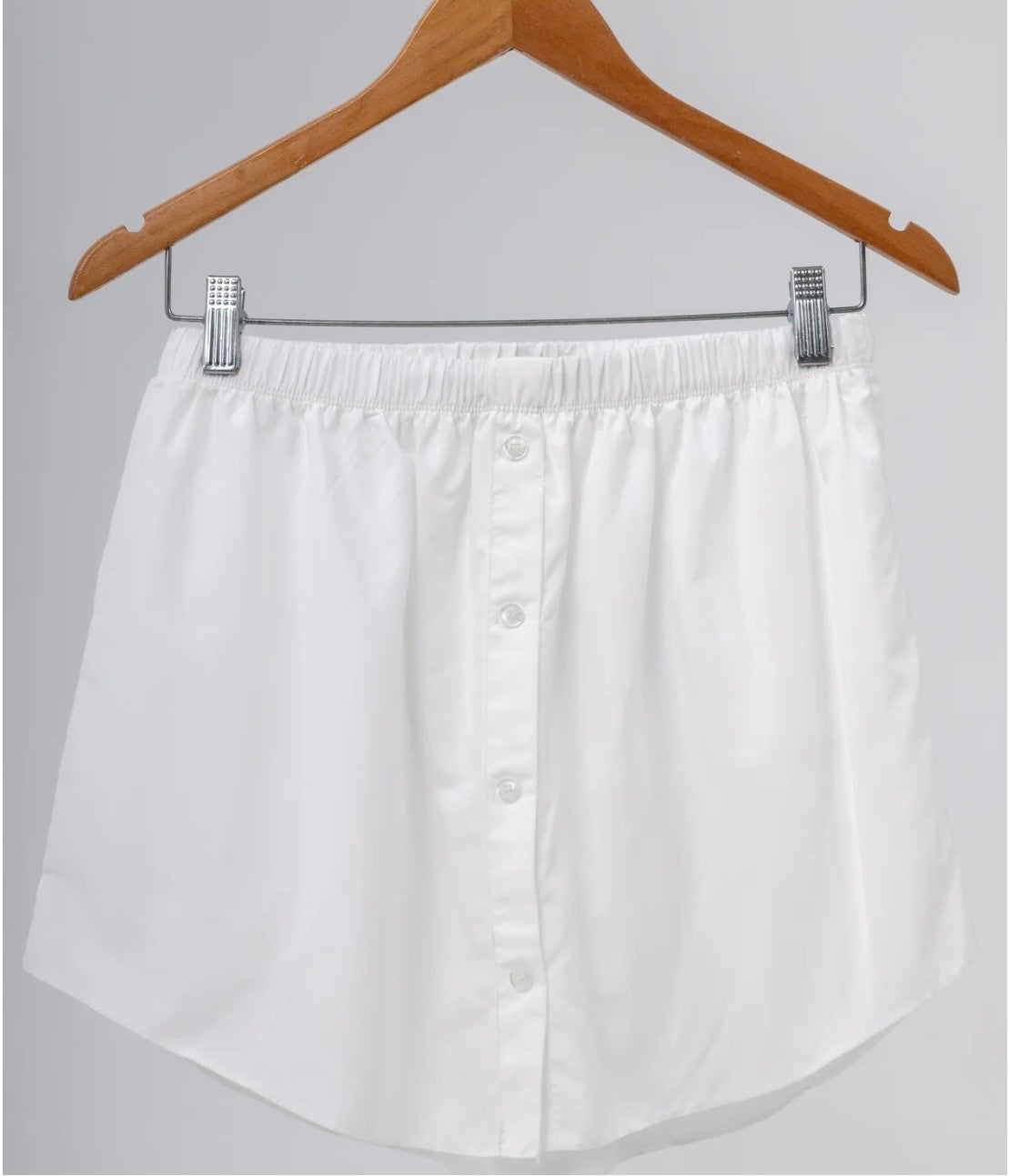 BUTTONED CHEMISE SKIRT