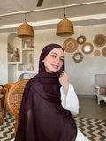Dark Plum linen