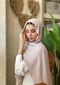 Pale Silver Dubetta Cotton
