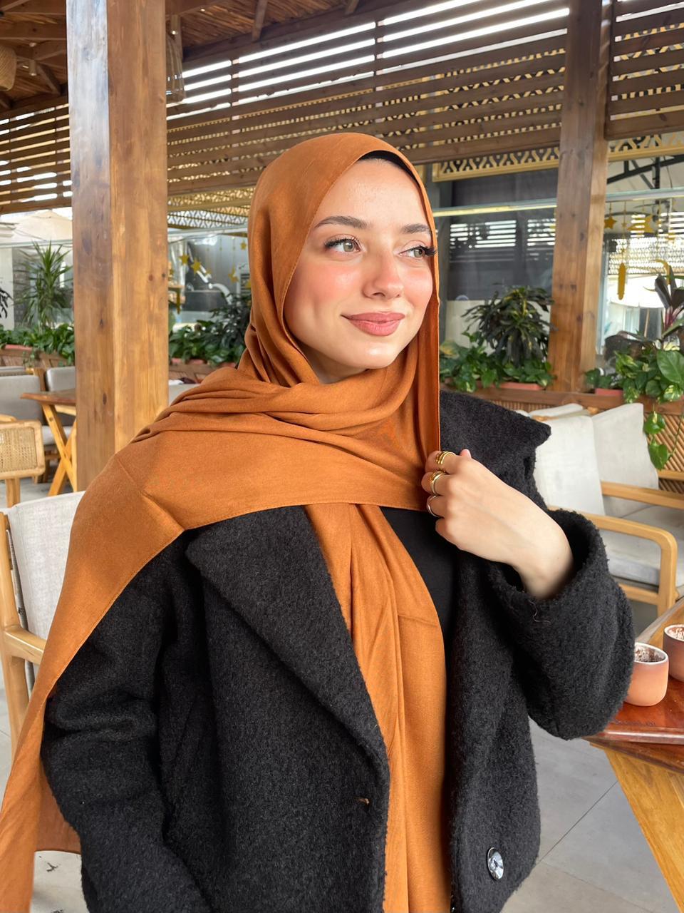 Faded Orange Cotton Modal